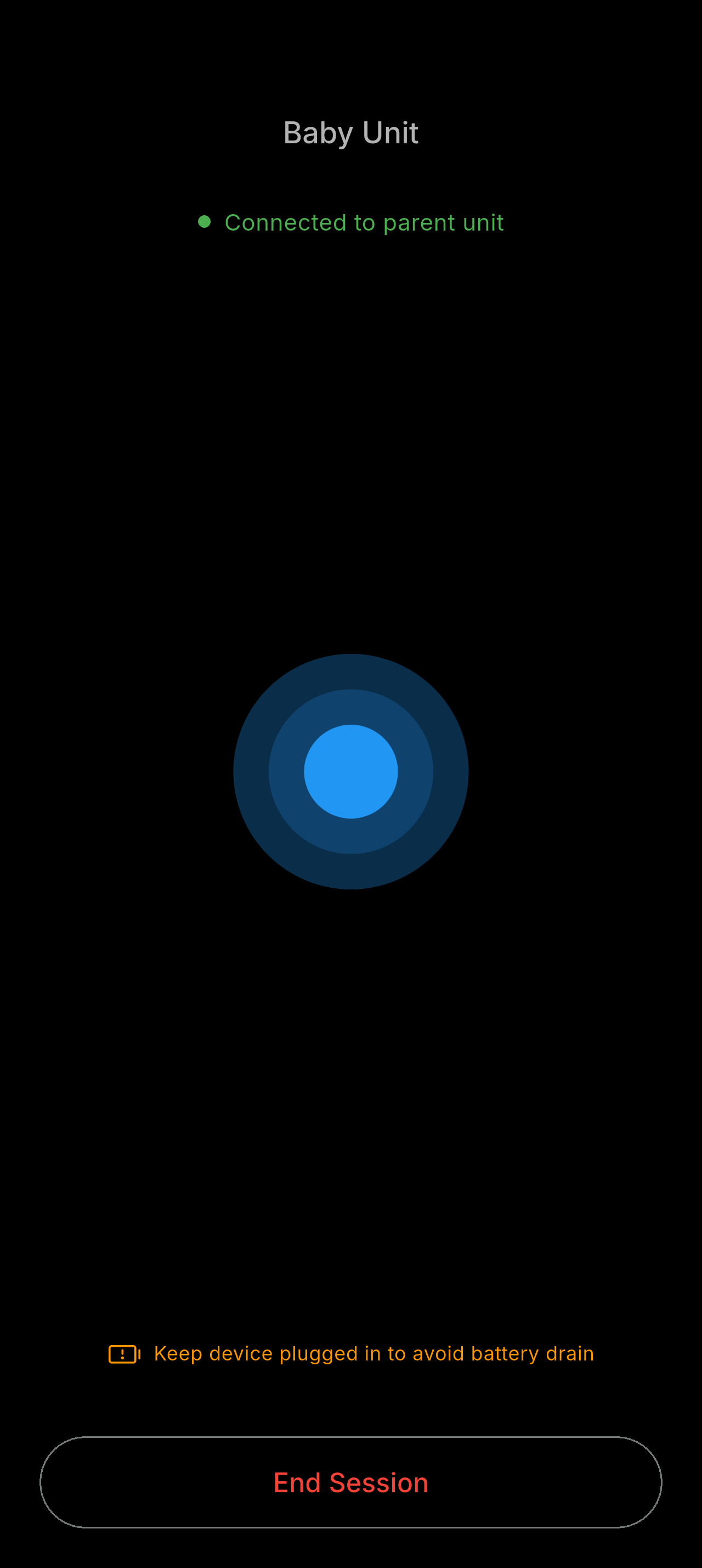 Vaava baby monitor baby-unit screen